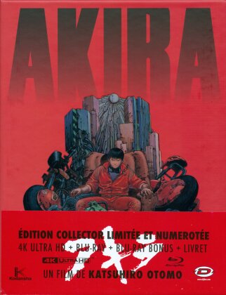 Akira (1988) (&Eacute;dition Collector Limit&eacute;e, 4K Ultra HD + 2 Blu-ray)