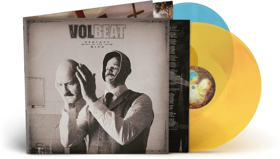Volbeat - Servant Of The Mind Limited Edition, Orange/Blue Vinyl, 2 LPs