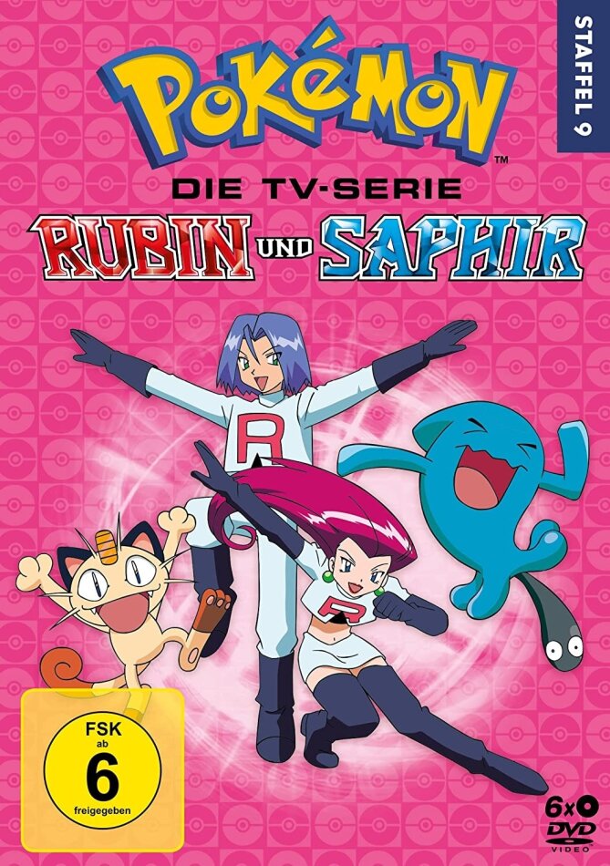 Pokémon - Die TV-Serie - Staffel 9: Rubin und Saphir 6 DVDs