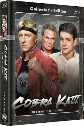 Cobra Kai - Staffel 3 (Cover B, Limited Edition, Mediabook, 2 Blu-rays + 2 DVDs)