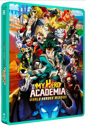 My Hero Academia - The Movie: World Heroes' Mission (2021) (Edizione Limitata, Steelbook, Blu-ray + DVD)