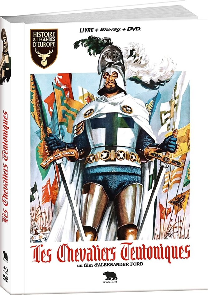 Les chevaliers teutoniques (1960) Blu-ray + DVD + Book