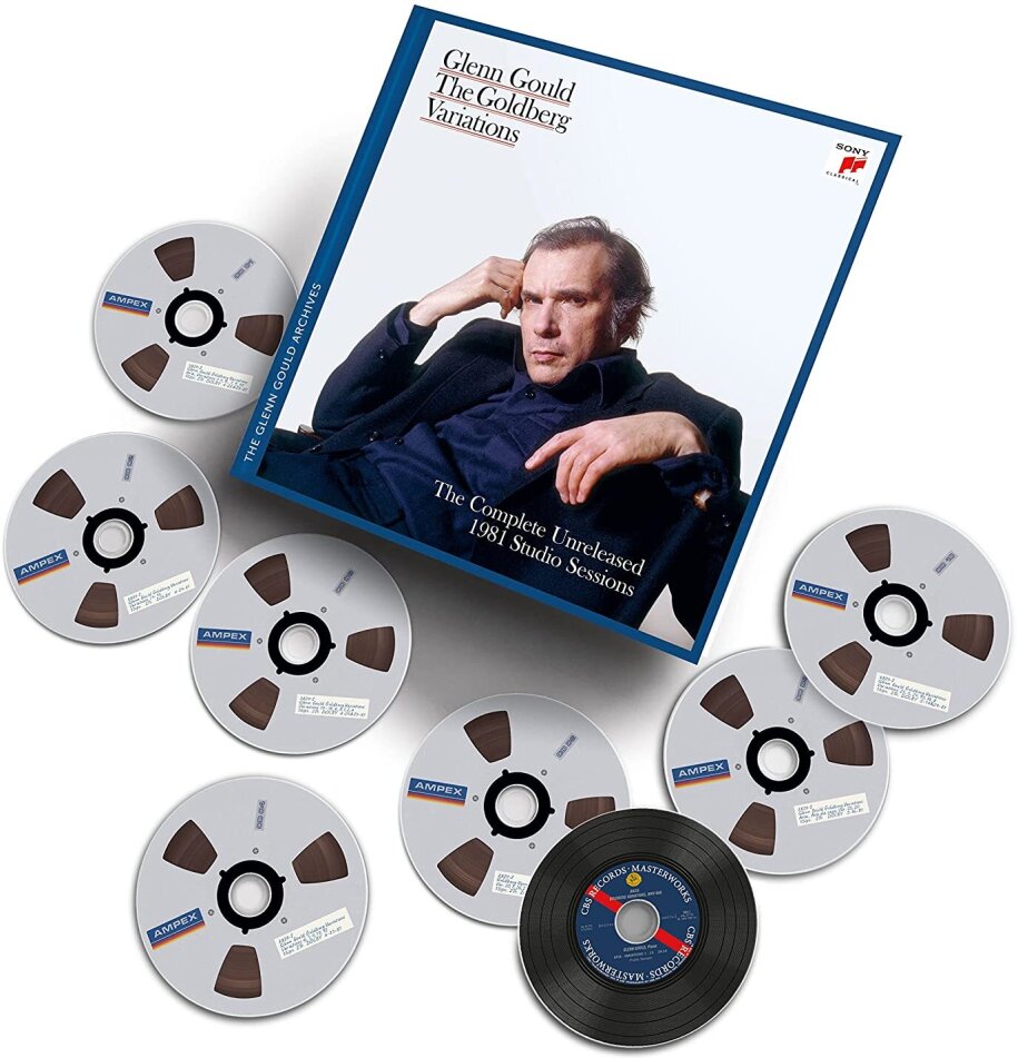 Glenn Gould (1932-1982) & Johann Sebastian Bach (1685-1750) - The Complete 1981 Goldberg Sessions 11 CDs