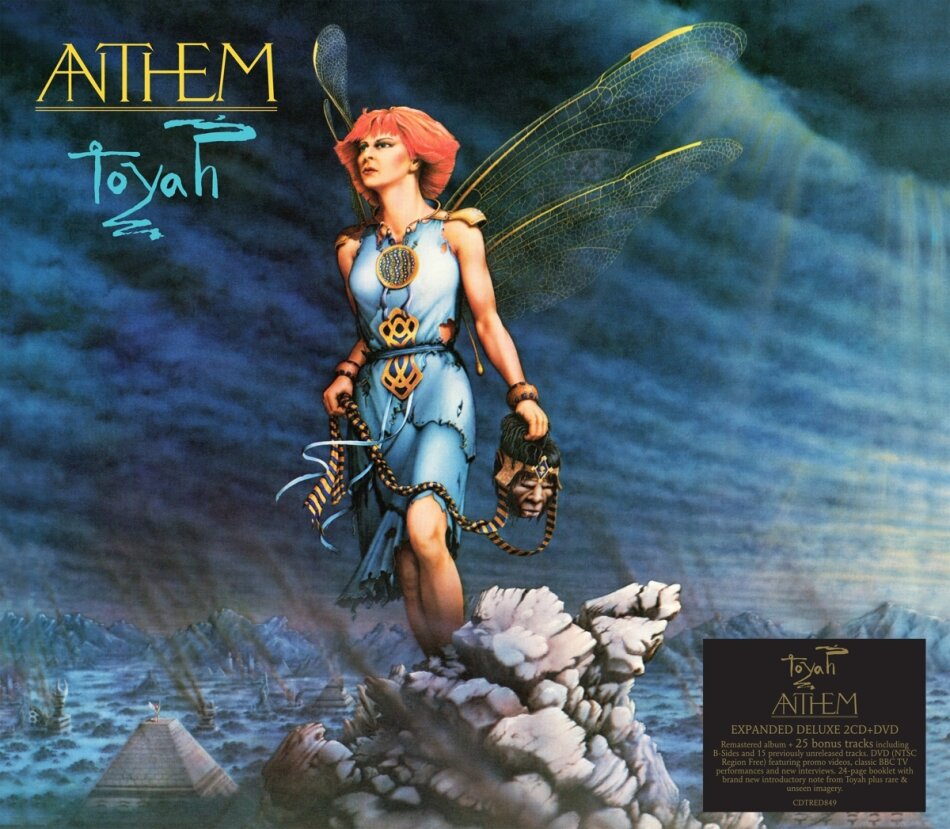 Toyah - Anthem 2022 Reissue, Cherry Red, 2 CD + DVD