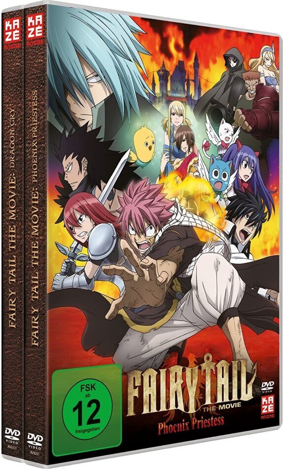 Fairy Tail - The Movies - Phoenix Priestess / Dragon Cry 2 DVDs