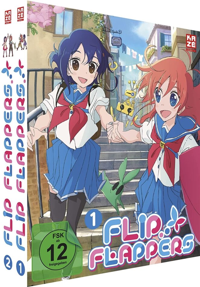 Flip Flappers - Vol. 1+2 2 DVDs
