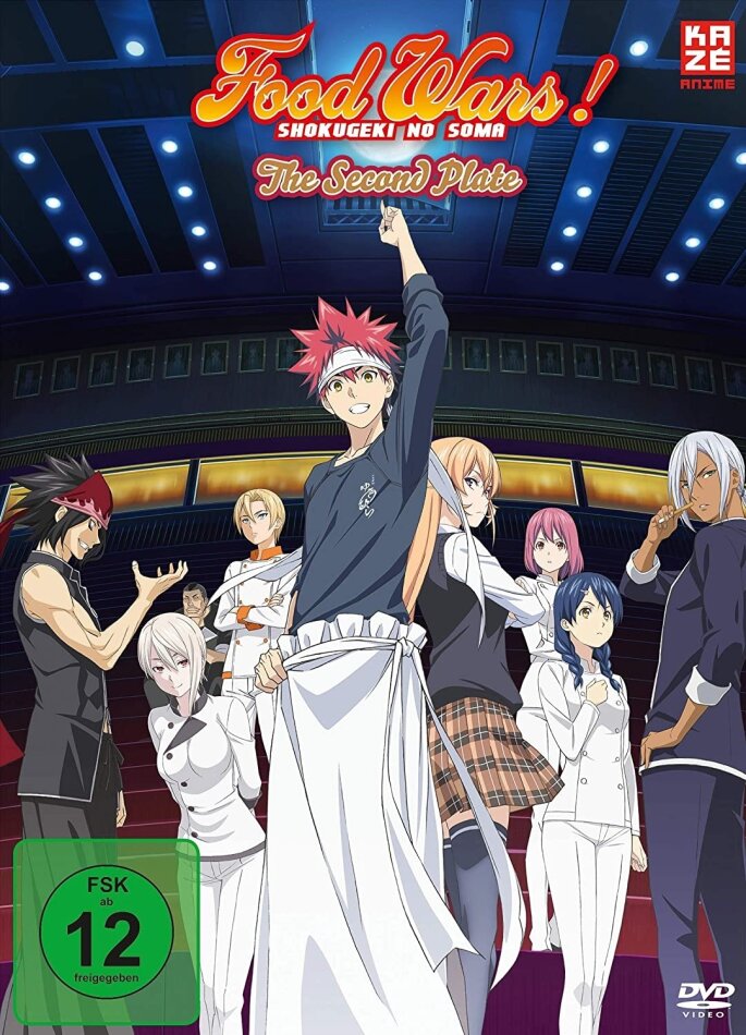Food Wars! - Shokugeki no Soma: The Second Plate - Staffel 2 2 DVDs