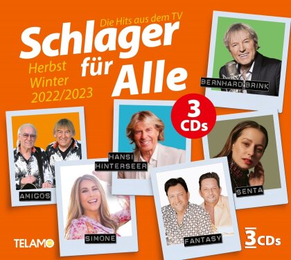 Schlager f&uuml;r Alle: Herbst/Winter 2022/2023 (3 CDs)