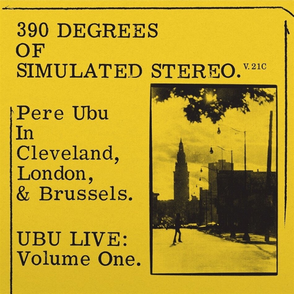 Pere Ubu - 390 Of Simulated Stereo V2.1 LP