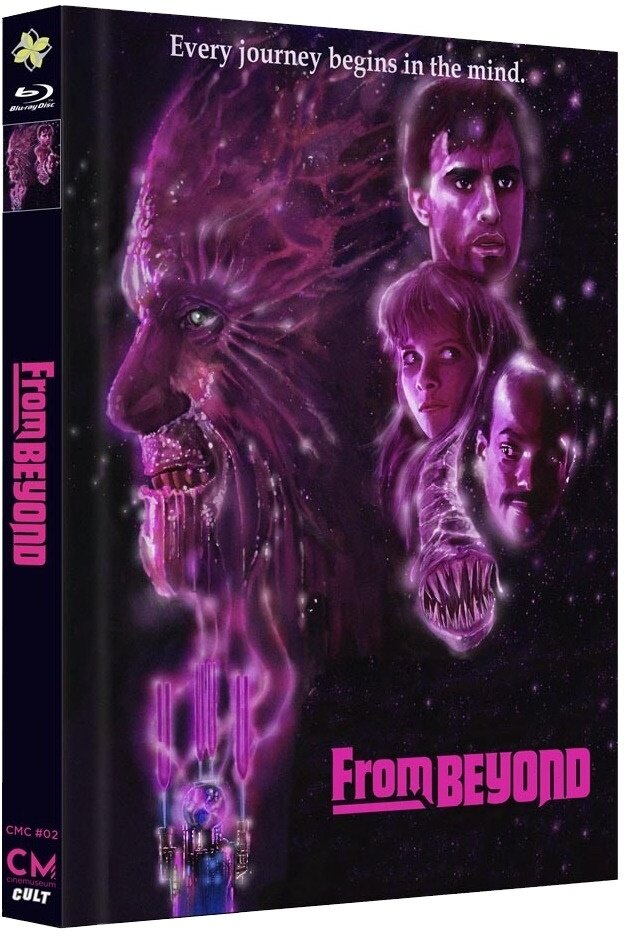 From Beyond - Terrore dall'ignoto (1986) Cover A, Limited Edition, Mediabook, Blu-ray + DVD
