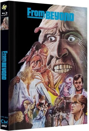 From Beyond - Terrore dall'ignoto (1986) (Cover B, Limited Edition, Mediabook, Blu-ray + DVD)