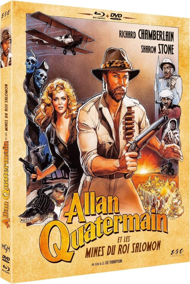 Allan Quatermain et les mines du roi Salamon (1985) Blu-ray + DVD