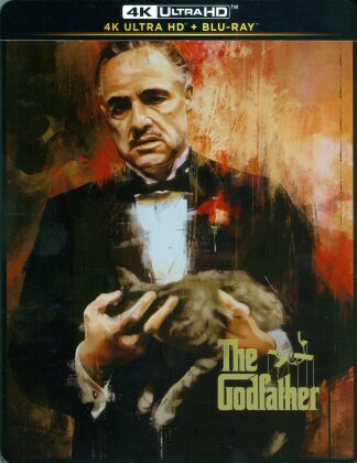 The Godfather (1972) (Limited Edition, Remastered, Restored, Steelbook, 4K Ultra HD + Blu-ray)