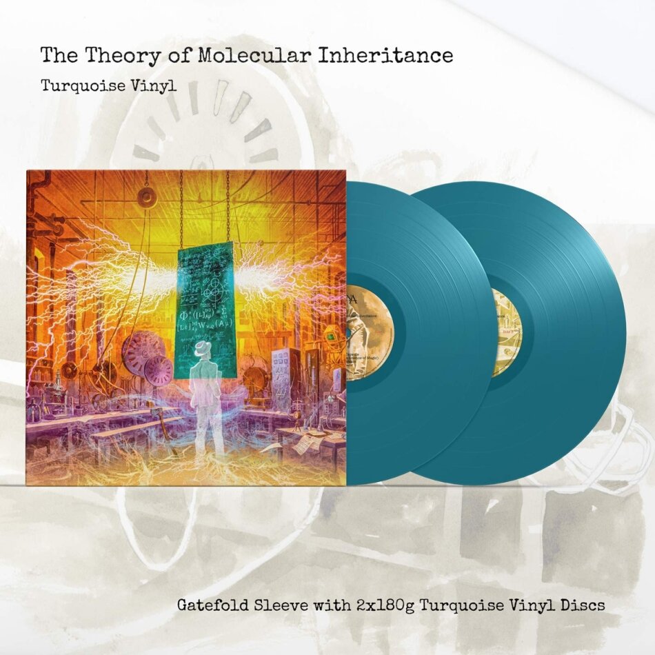 Arena - The Theory Of Molecular Inheritance Gatefold, Turquoise Vinyl, 2 LPs