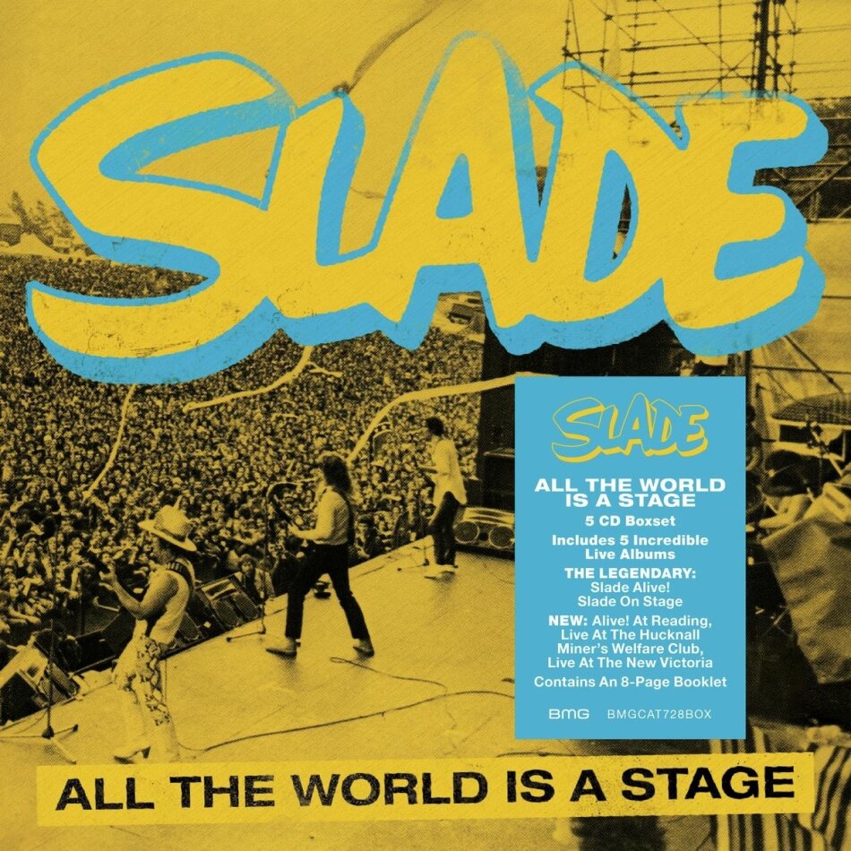 Slade - All the World Is a Stage 5 CD