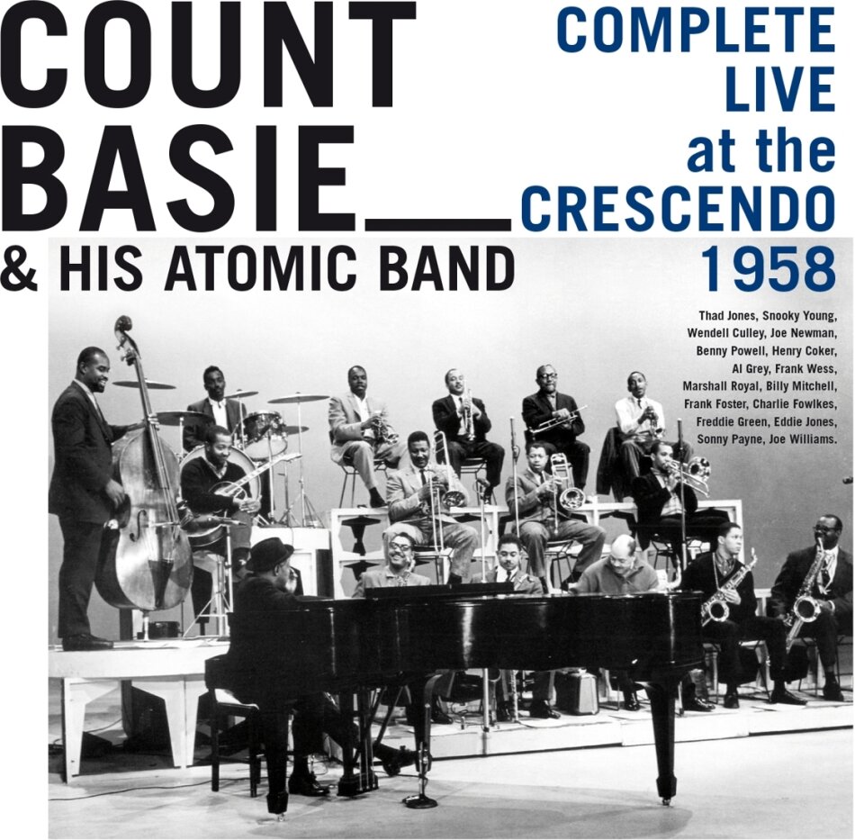 Count Basie - Complete Live At The Crescendo 1958 2022 Reissue, 5 CDs