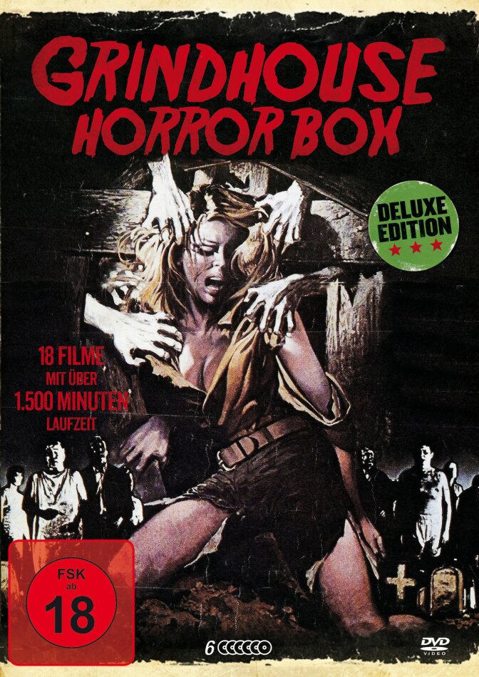 Grindhouse Horror Box Deluxe Edition, 6 DVD