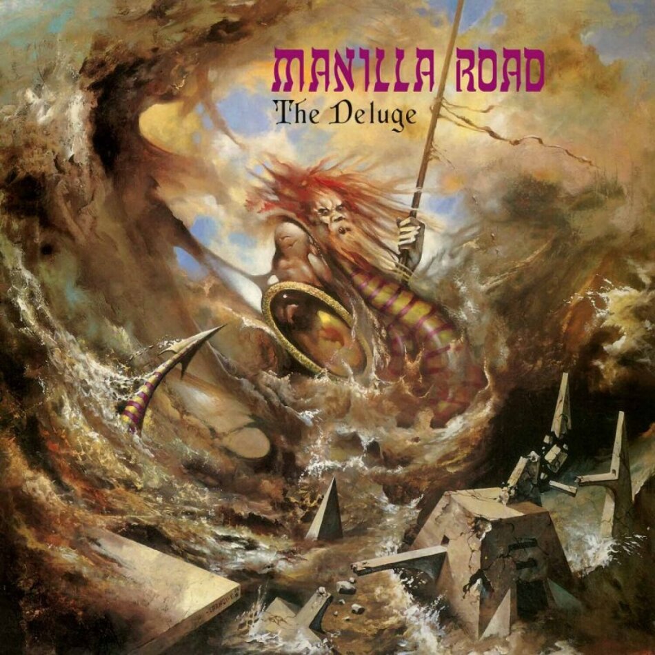 Manilla Road - The Deluge 2022 Reissue, Black Vinyl, LP
