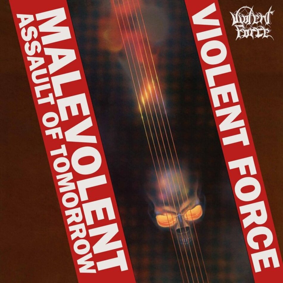 Violent Force - Malevolent Assault Of Tomorrow 2022 Reissue, High Roller Records, Brown/Orange Splatter Vinyl, LP