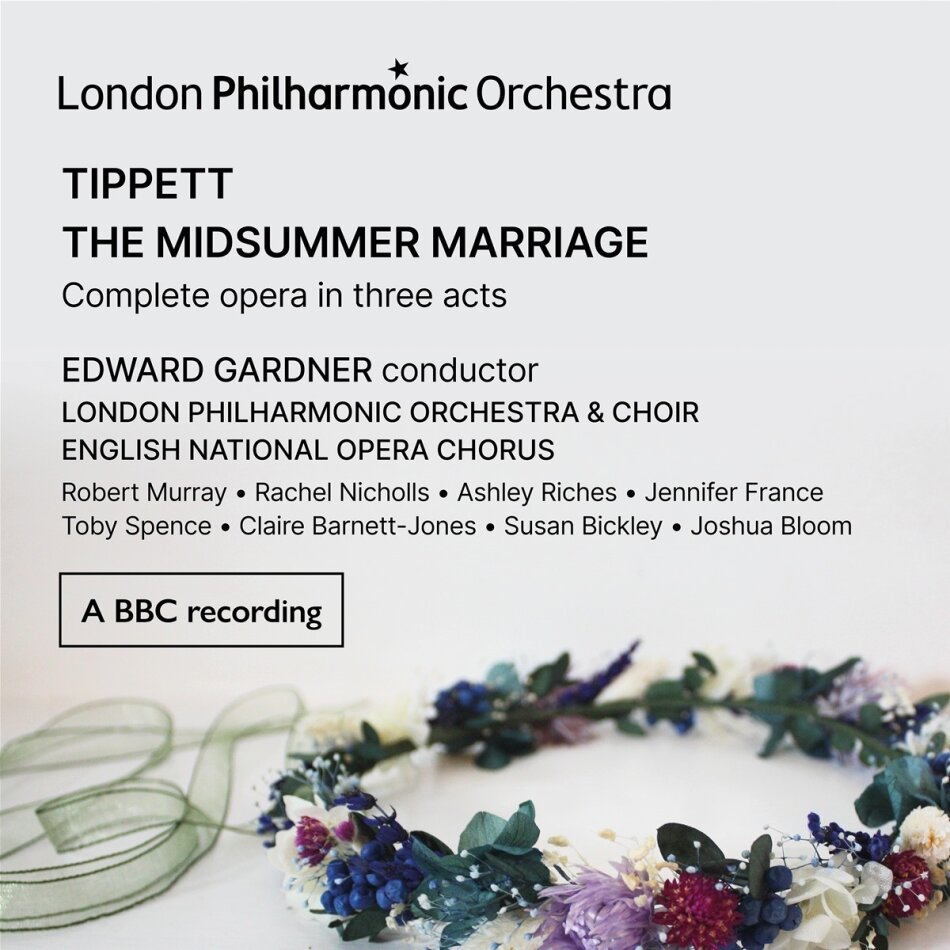 Sir Michael Tippett (1905-1998), Edward Gardner & London Philharmonic Orchestra - A Midsummer Marriage 3 CDs