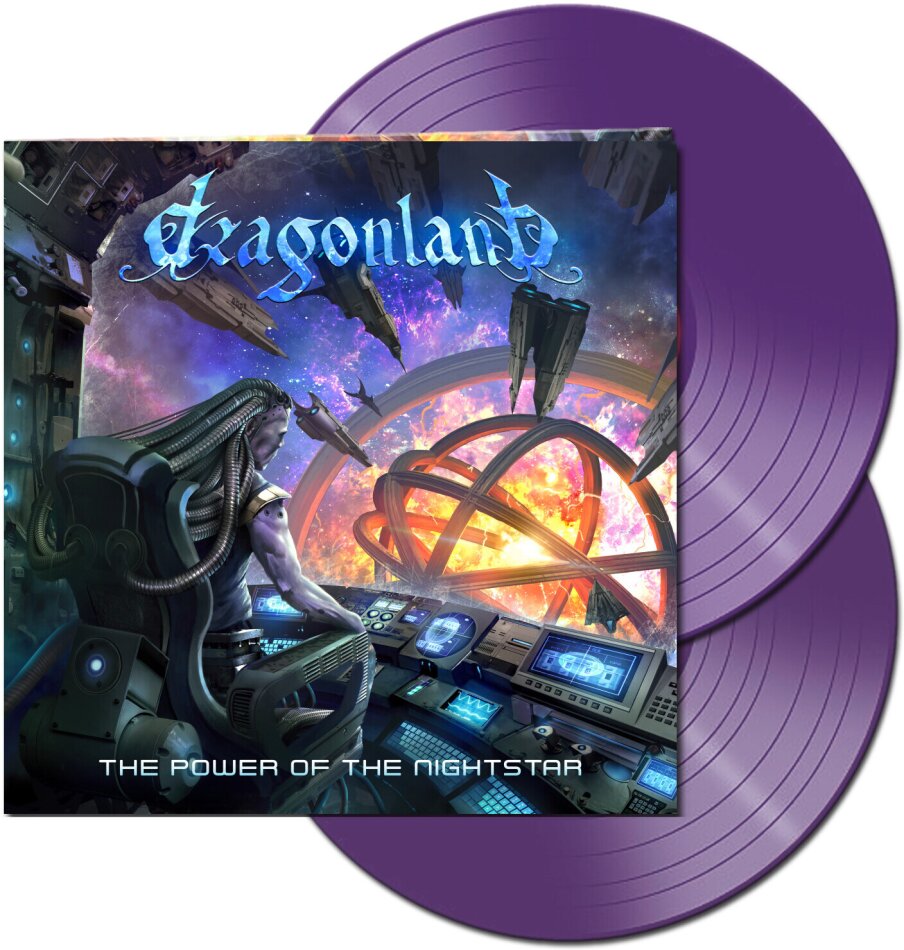 Dragonland - Power Of The Nightstar Gatefold, Limited Edition, Purple Vinyl, 2 LPs