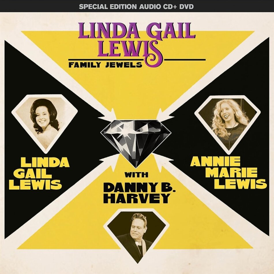 Linda Gail Lewis - Family Jewels CD + DVD