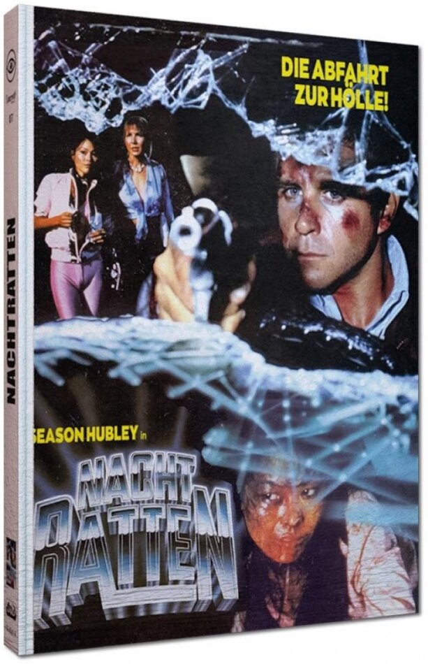 Nachtratten (1982) Cover B, Limited Edition, Mediabook, Blu-ray + DVD