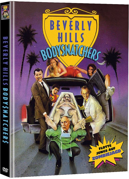 Beverly Hills Bodysnatchers (1989) Cover B, Limited Edition, Mediabook, 2 DVDs