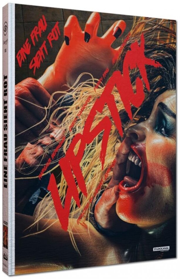 Lipstick (1976) Cover A, Wattiert, Édition Limitée, Mediabook, Blu-ray + DVD
