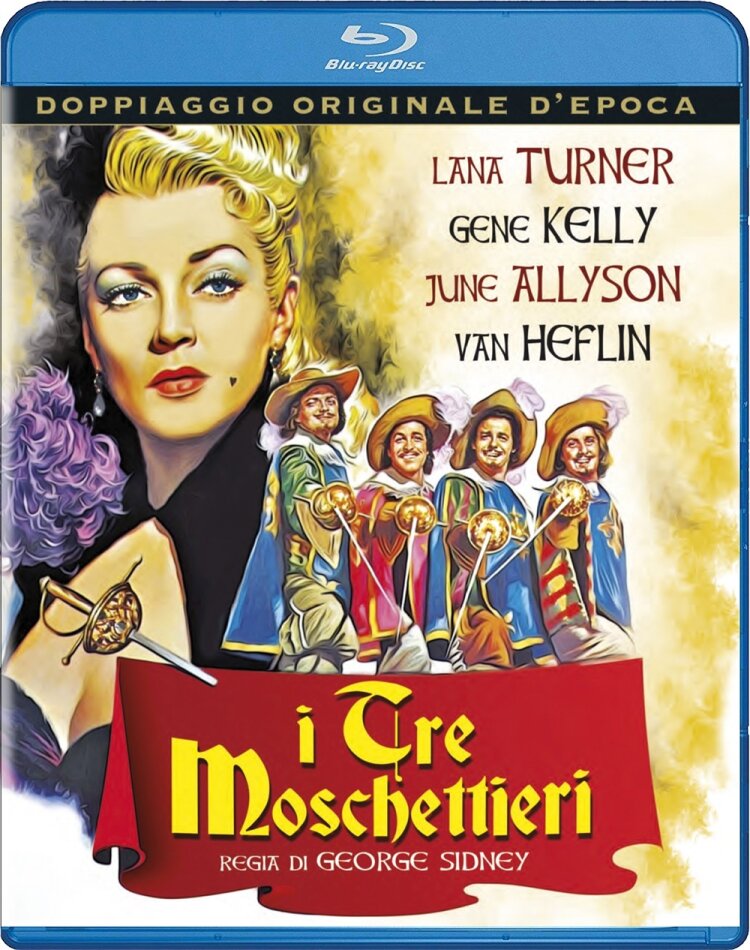 I tre moschettieri (1948) Doppiaggio Orinigale d'Epoca