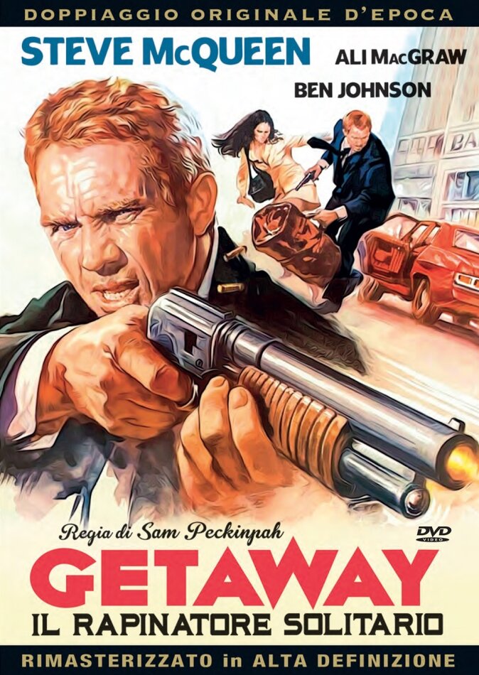 Getaway - Il rapinatore solitario (1972) Doppiaggio Orinigale d'Epoca, Version Remasterisée