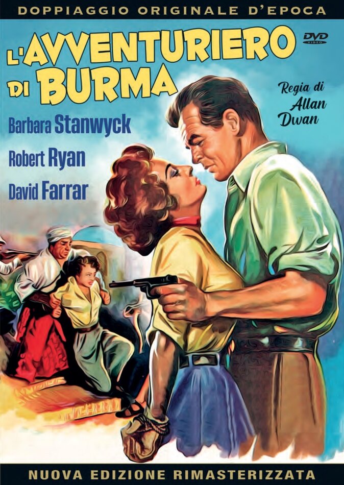 L'avventuriero di Burma (1955) Doppiaggio Orinigale d'Epoca, Versione Rimasterizzata
