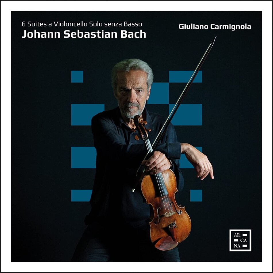 Johann Sebastian Bach (1685-1750) & Giuliano Carmignola - 6 Suites A Violoncello Solo Senza Basso 2 CDs