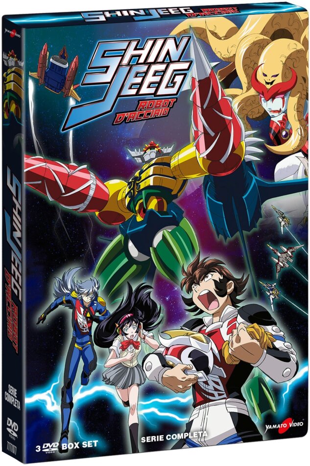 Shin Jeeg Robot d'acciaio - Serie Completa 3 DVD