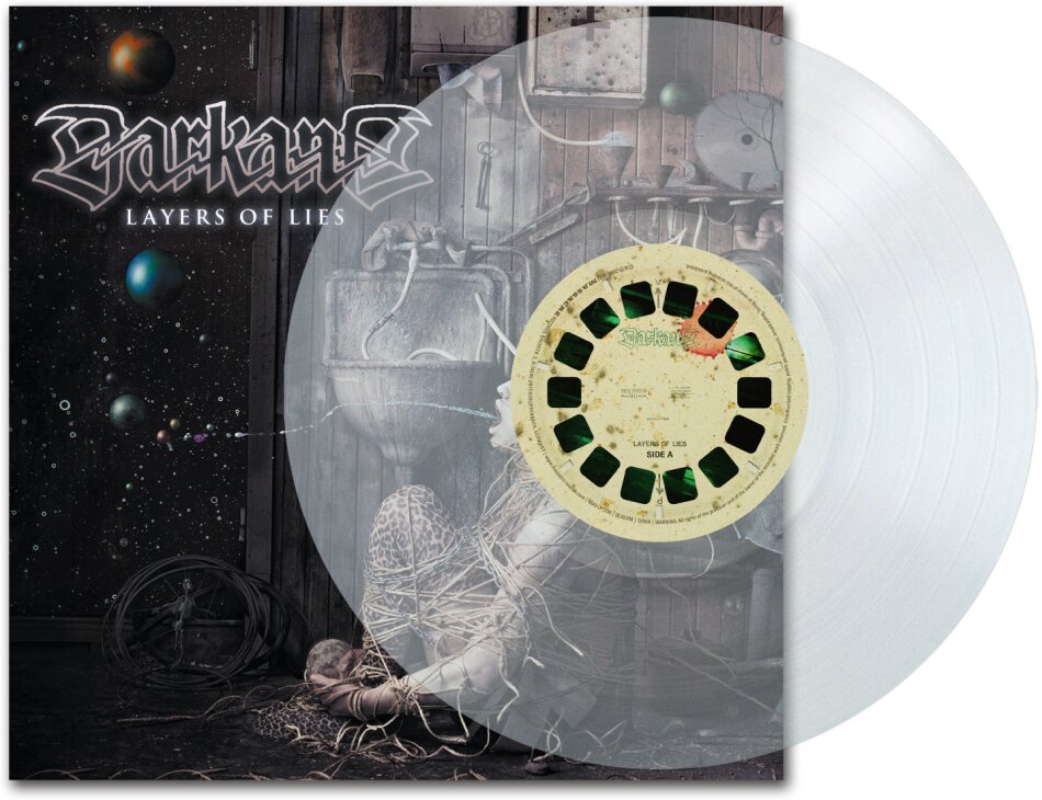 Darkane - Layers Of Lies 2022 Reissue, Massacre, Limited Edition, Clear Vinyl, LP