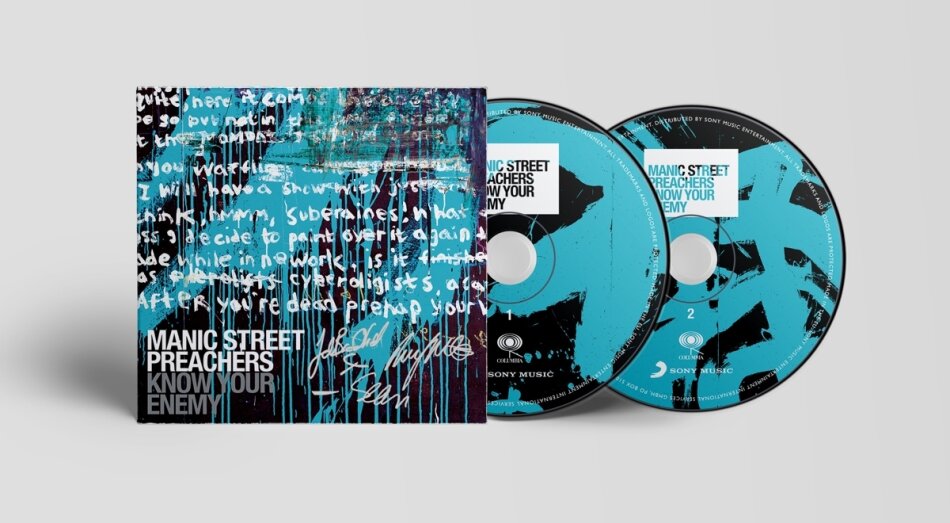Manic Street Preachers - Know Your Enemy 2022 Reissue, Columbia, 2 CDs