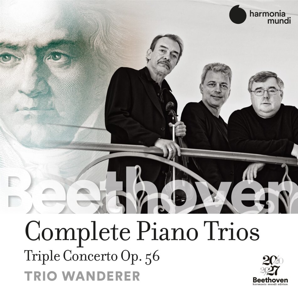 Trio Wanderer & Ludwig van Beethoven (1770-1827) - Complete Piano Trios and Triple Concerto 5 CDs