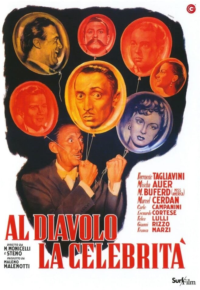 Al diavolo la celebrità (1949) n/b, Riedizione
