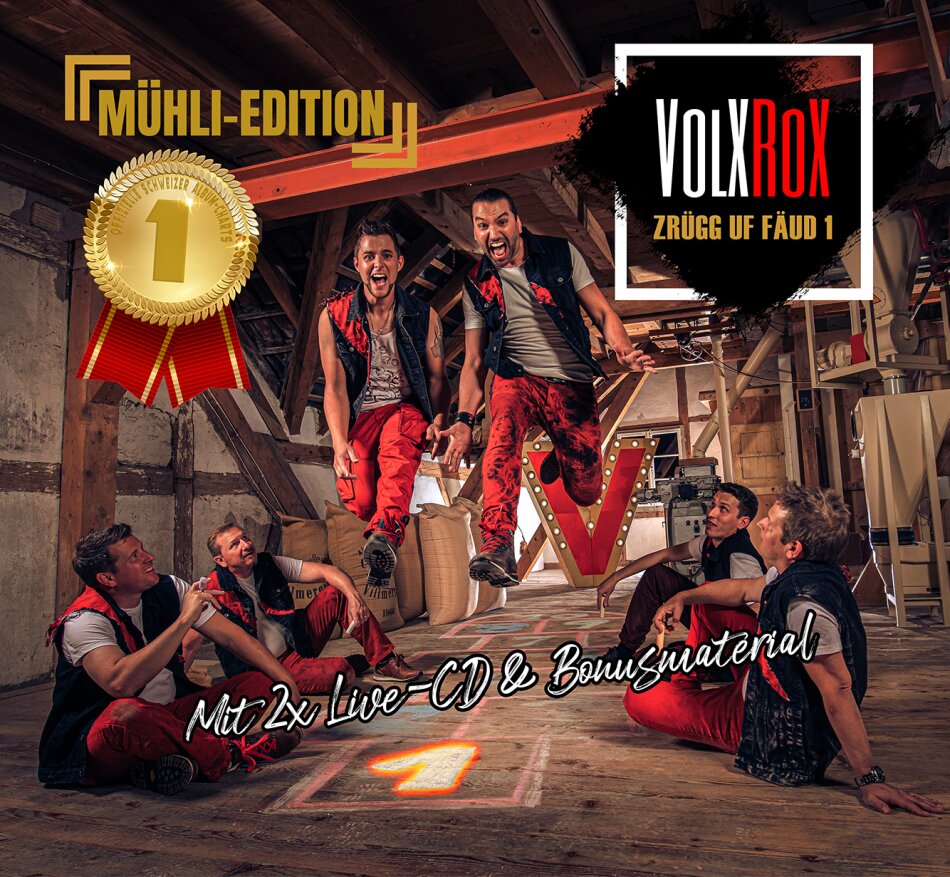 VolXroX - Zrügg uf Fäud 1 Mühli Edition, 3 CD
