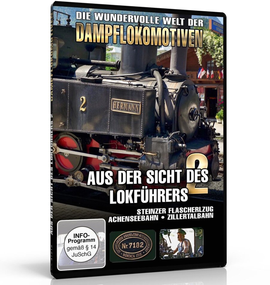 Aus der Sicht des Lokführers 2 - Steinzer Flascherlzug - Achenseebahn - Zillertalbahn