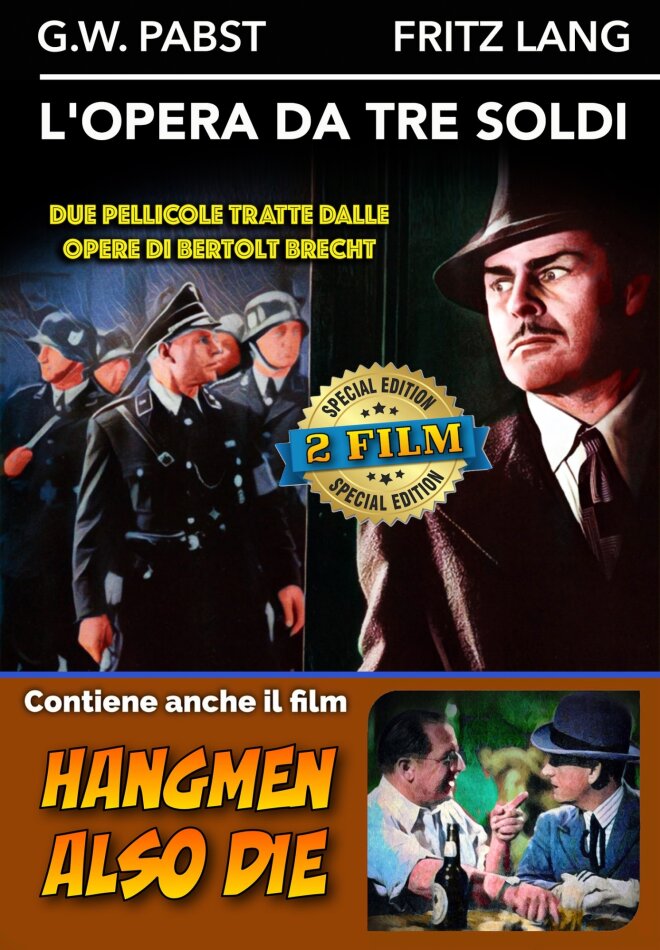 L'opera da tre soldi / Hangmen Also Die - 2 Film Edizione Speciale