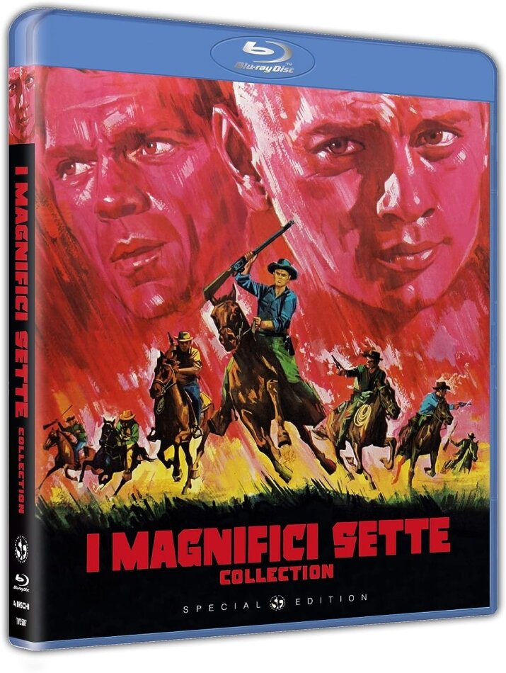 I magnifici sette 1-4 - Collection Édition Spéciale, 4 Blu-ray