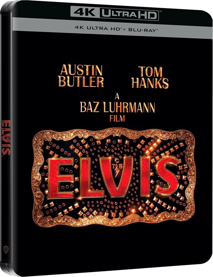 Elvis (2022) Édition Limitée, Steelbook, 4K Ultra HD + Blu-ray