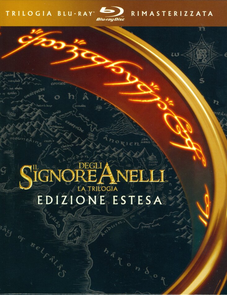 Il Signore degli Anelli 1-3 - La Trilogia Extended Edition, Remastered, 6 Blu-rays