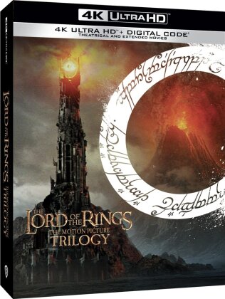The Lord of the Rings 1-3 - The Motion Picture Trilogy (Extended Edition, Kinoversion, 9 4K Ultra HDs)