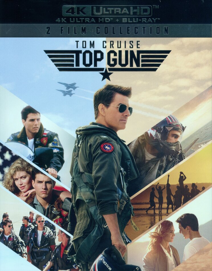 Top Gun: 2 Film Collection - Top Gun / Top Gun: Maverick 2 4K Ultra HDs + 2 Blu-rays