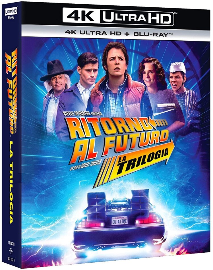 Ritorno al Futuro - La Trilogia Digipack, Édition 35ème Anniversaire, Édition Limitée, 3 4K Ultra HDs + 4 Blu-ray