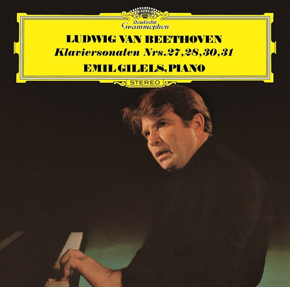 Ludwig van Beethoven (1770-1827) & Emil Gilels - Klaviersonaten Nrs. 27, 28, 30, 31 2022 Reissue, Japan Edition