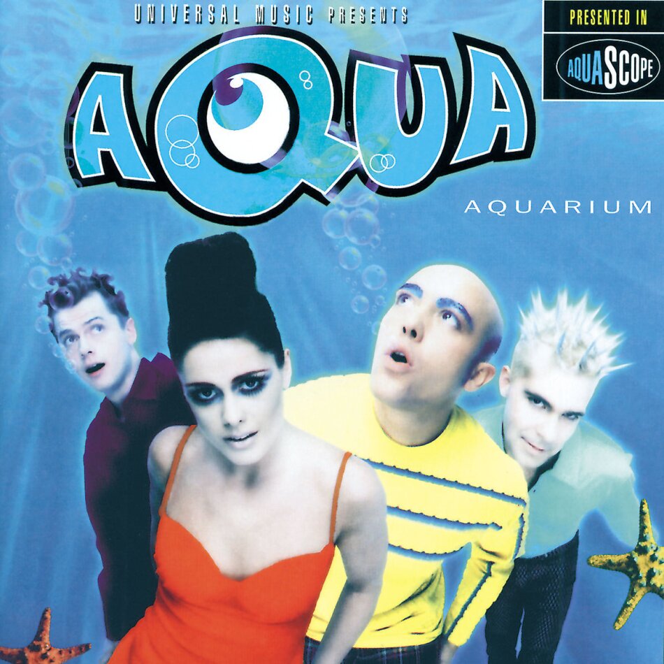 Aqua - Aquarium 2022 Reissue, 25th Anniversary Edition, Limited Edition, Pink Vinyl, LP