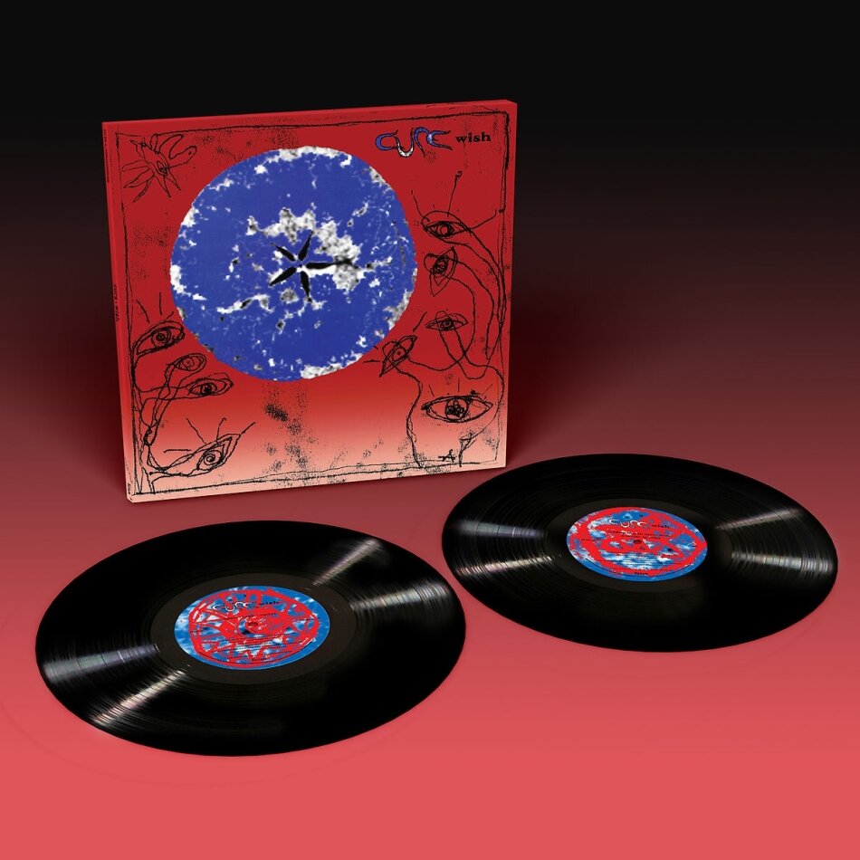 The Cure - Wish 2022 Reissue, Edizione 30° Anniversario, Edizione Limitata, Versione Rimasterizzata, 2 LP